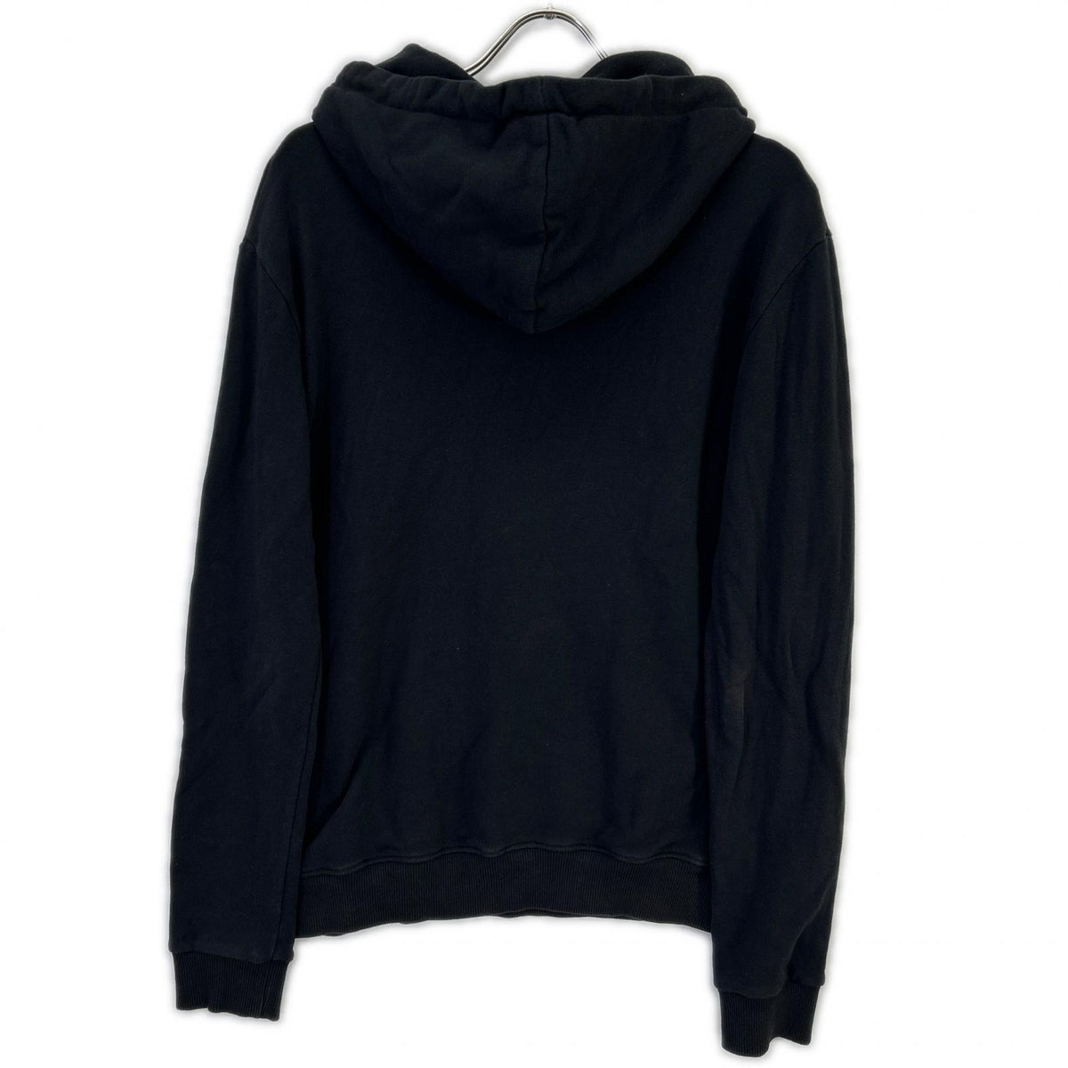 SAINT LAURENT PARIS 17 Black Logo Hoodie Size XS