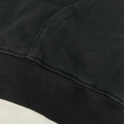 SAINT LAURENT PARIS 17 Black Logo Hoodie Size XS