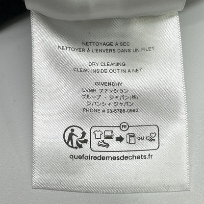 GIVENCHY Black Wool Logo Knit Sweater Size XS