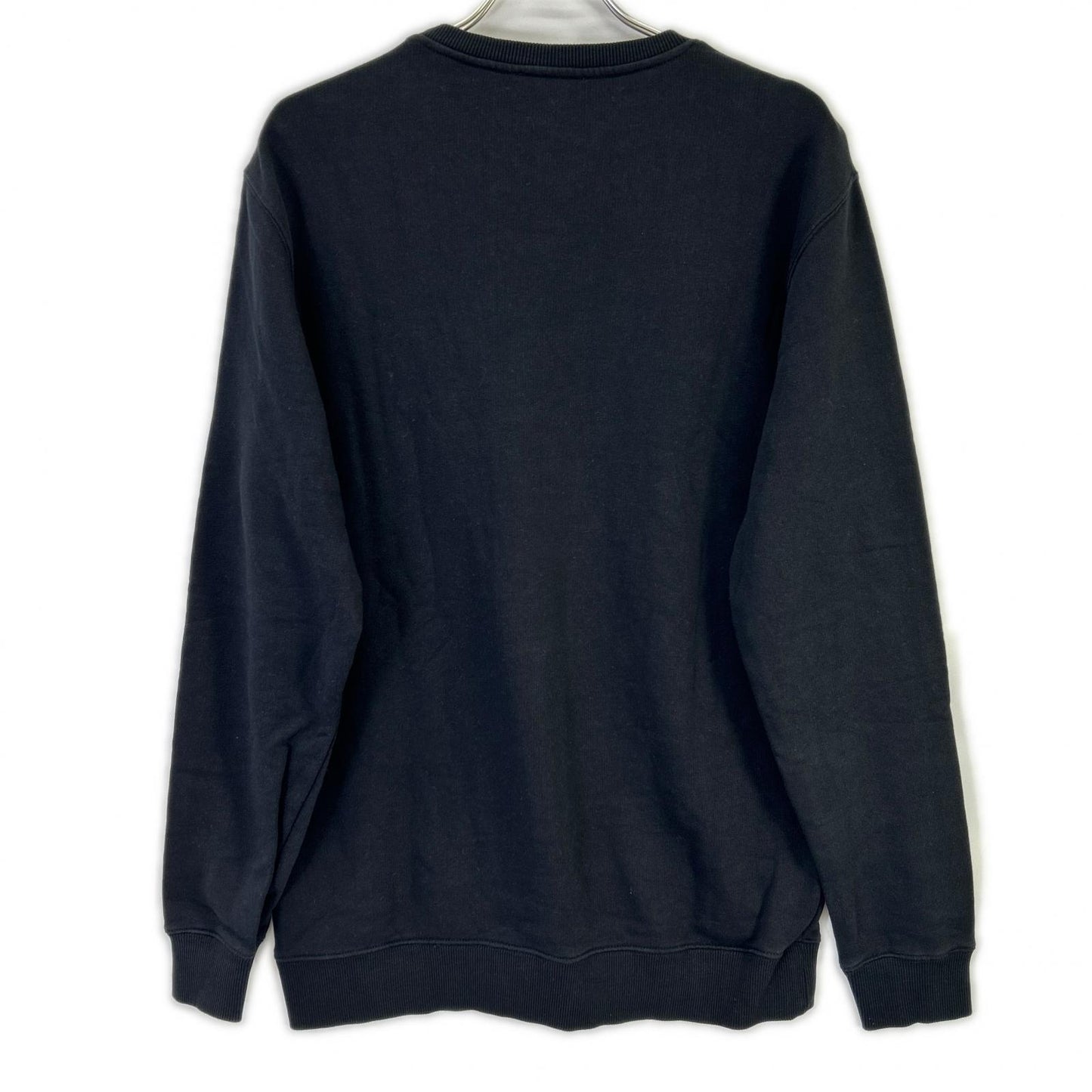 GIVENCHY Black Cotton Crewneck Logo Sweatshirt Size S