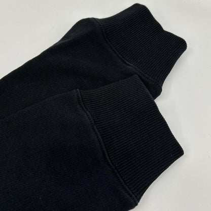 GIVENCHY Black Cotton Crewneck Logo Sweatshirt Size S