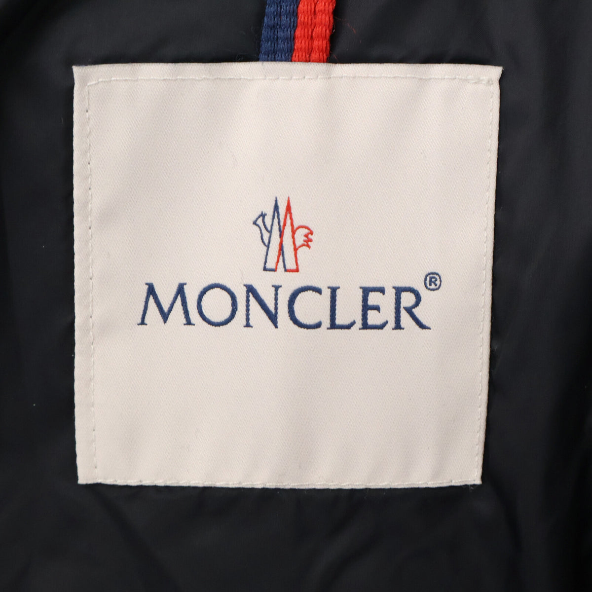 MONCLER MONTGENEVRE Wool Hooded Down Jacket Black Size 1