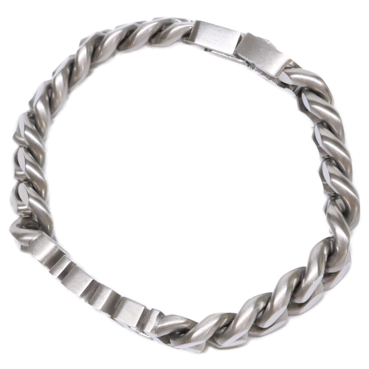 DIESEL DX1389040 Logo Curb Bracelet Silver Size ONE SIZE