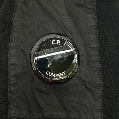 C.P.COMPANY FW25 Brushed Fleece Sweatshirt Black