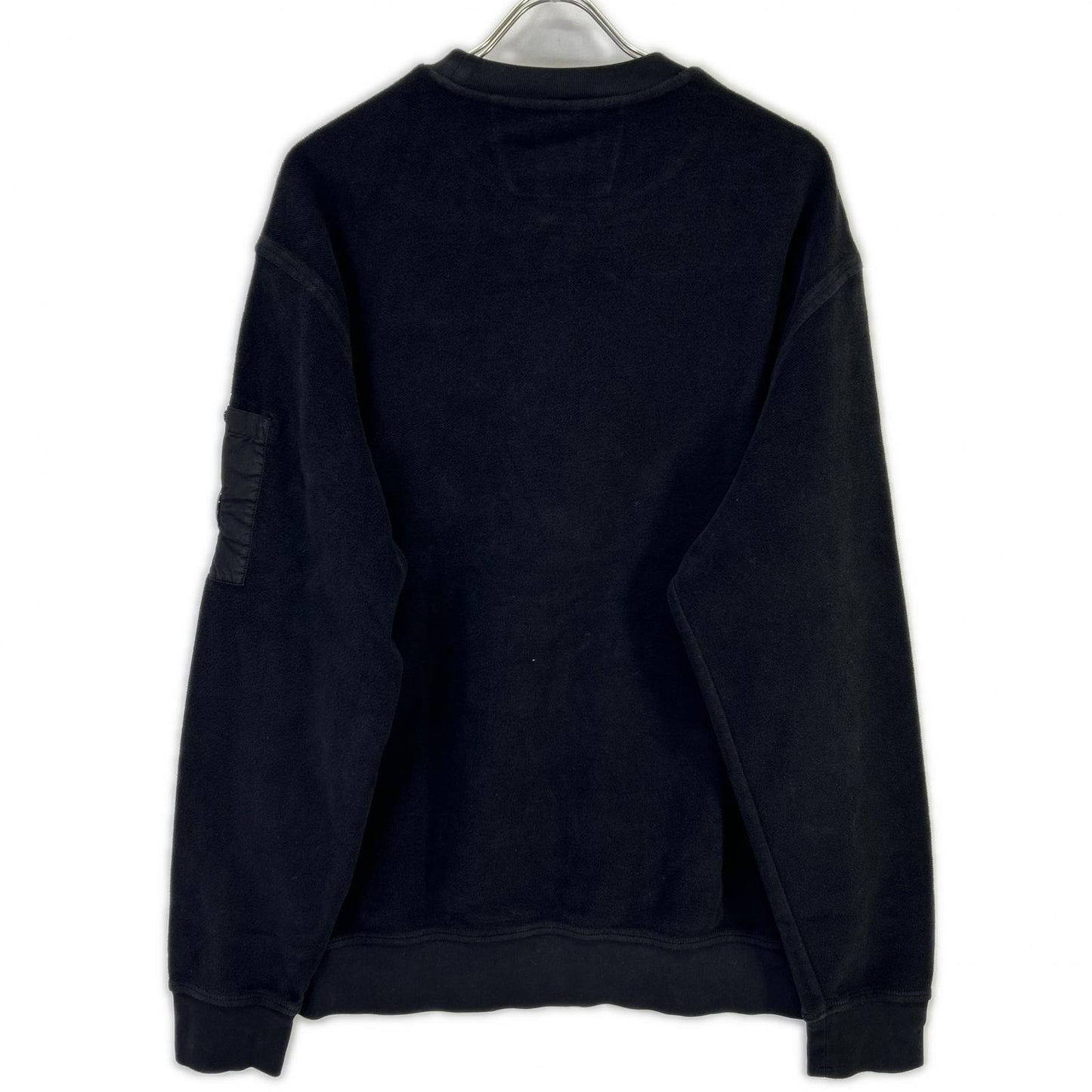 C.P.COMPANY FW25 Brushed Fleece Sweatshirt Black