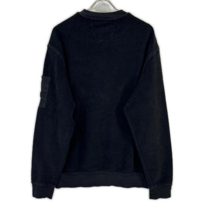 C.P.COMPANY FW25 Brushed Fleece Sweatshirt Black