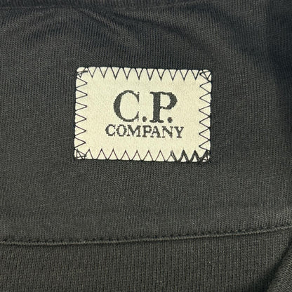 C.P.COMPANY FW25 Brushed Fleece Sweatshirt Black