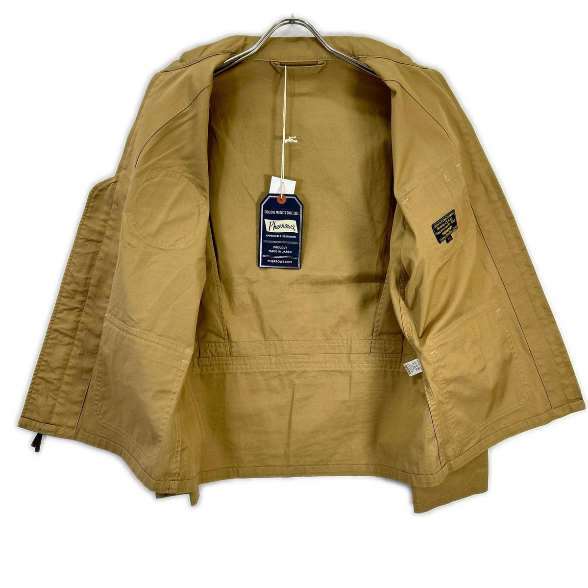 Pherrow's U.S. Navy Summer Flight Jacket Beige Size 38