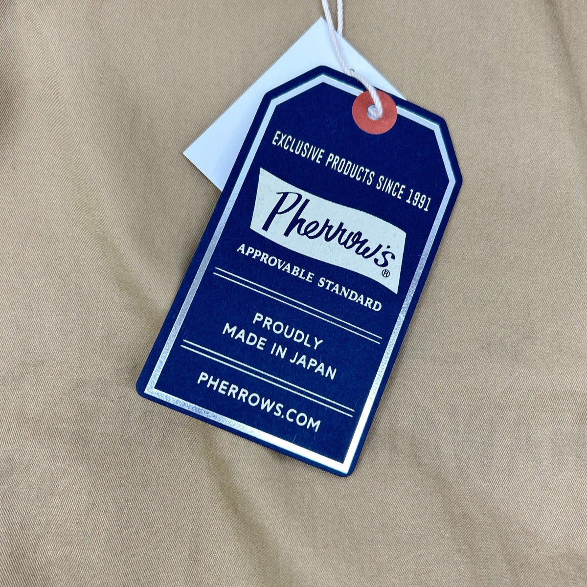 Pherrow's U.S. Navy Summer Flight Jacket Beige Size 38