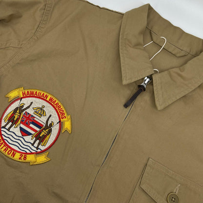 Pherrow's U.S. Navy Summer Flight Jacket Beige Size 38