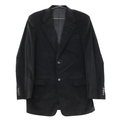LOUIS VUITTON Velour 2B Single Breasted Suit Black