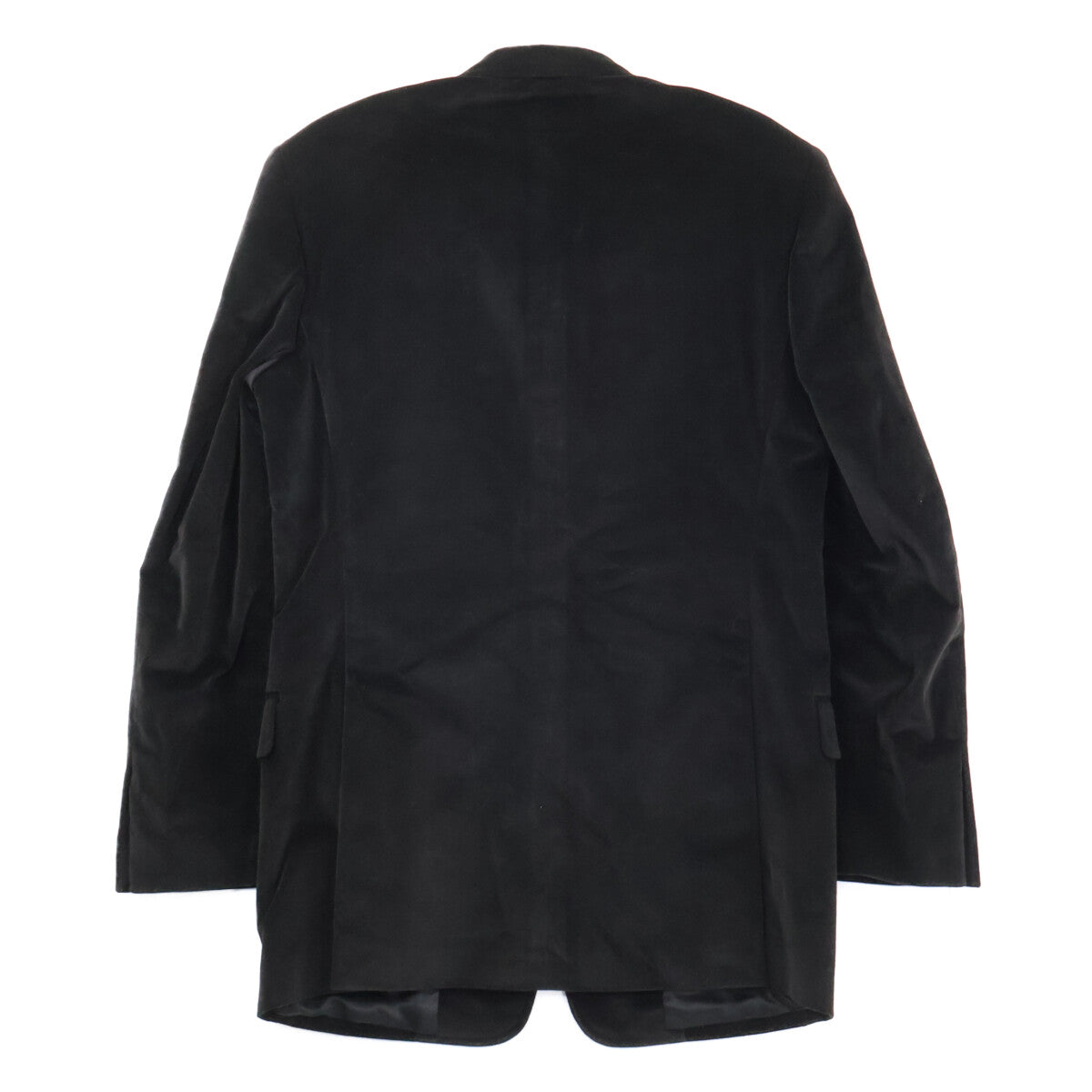 LOUIS VUITTON Velour 2B Single Breasted Suit Black