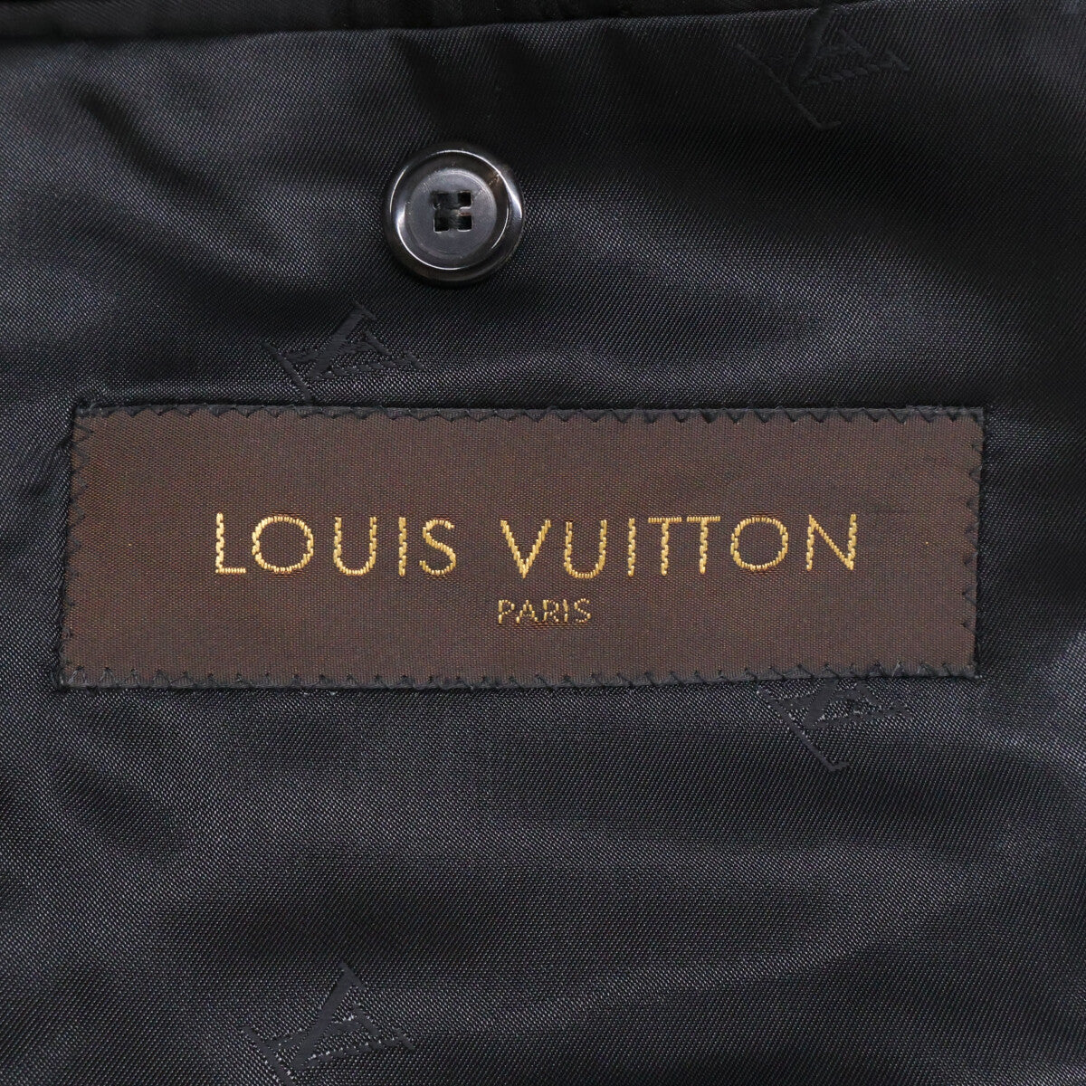 LOUIS VUITTON Velour 2B Single Breasted Suit Black