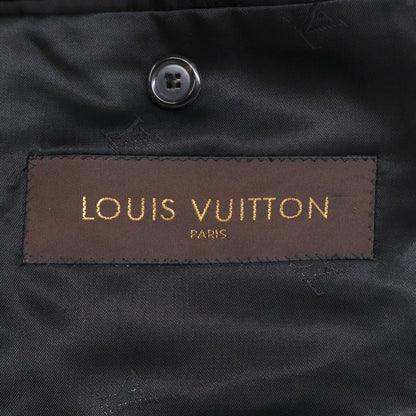 LOUIS VUITTON Velour 2B Single Breasted Suit Black