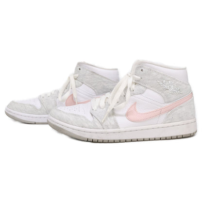 NIKE WMNS Air Jordan 1 Mid SE Iron Ore/Atmosphere Sneakers Size 9.5