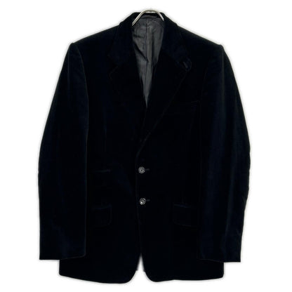 JILSANDER Black Velour Tailor Made 3B Blazer Size 44