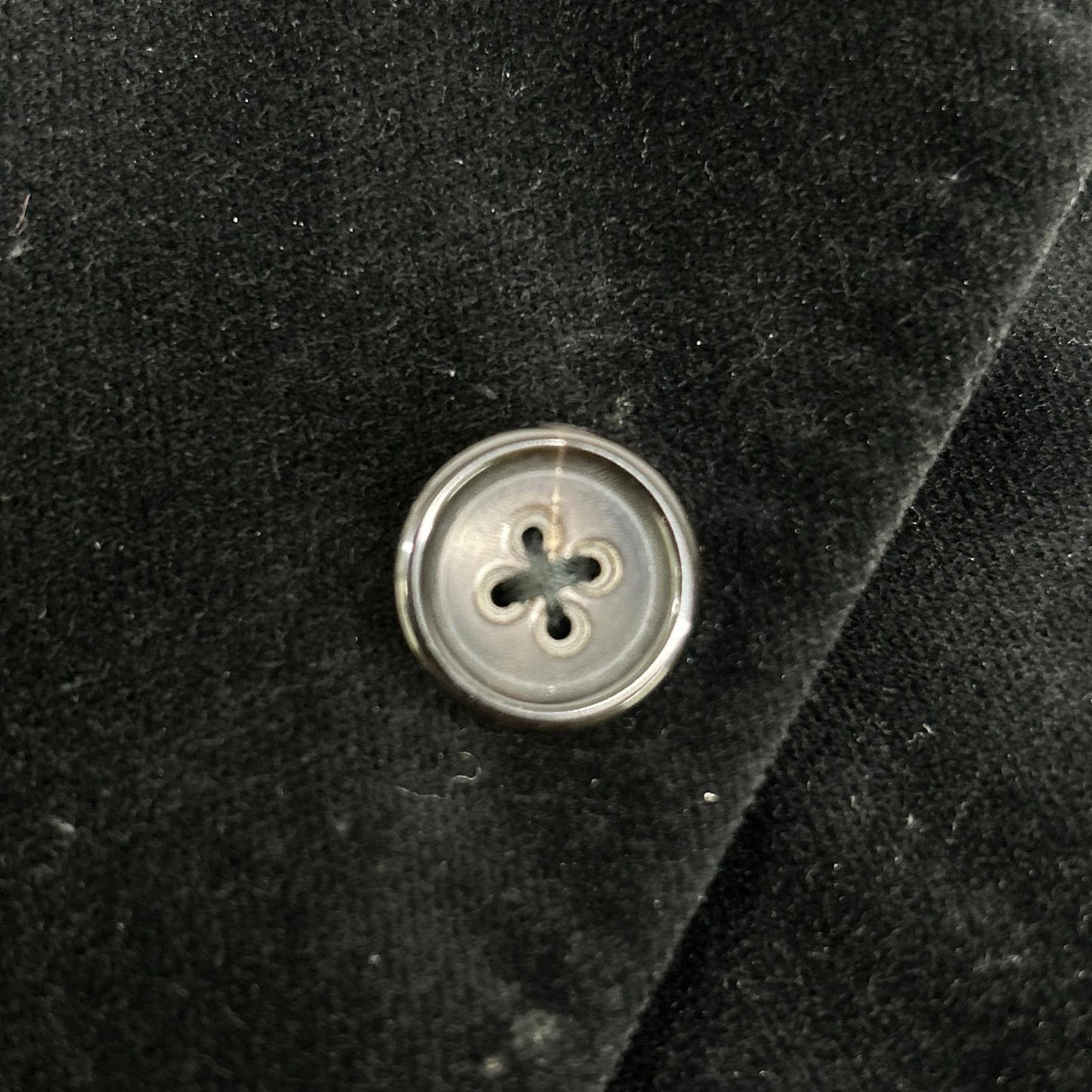 JILSANDER Black Velour Tailor Made 3B Blazer Size 44