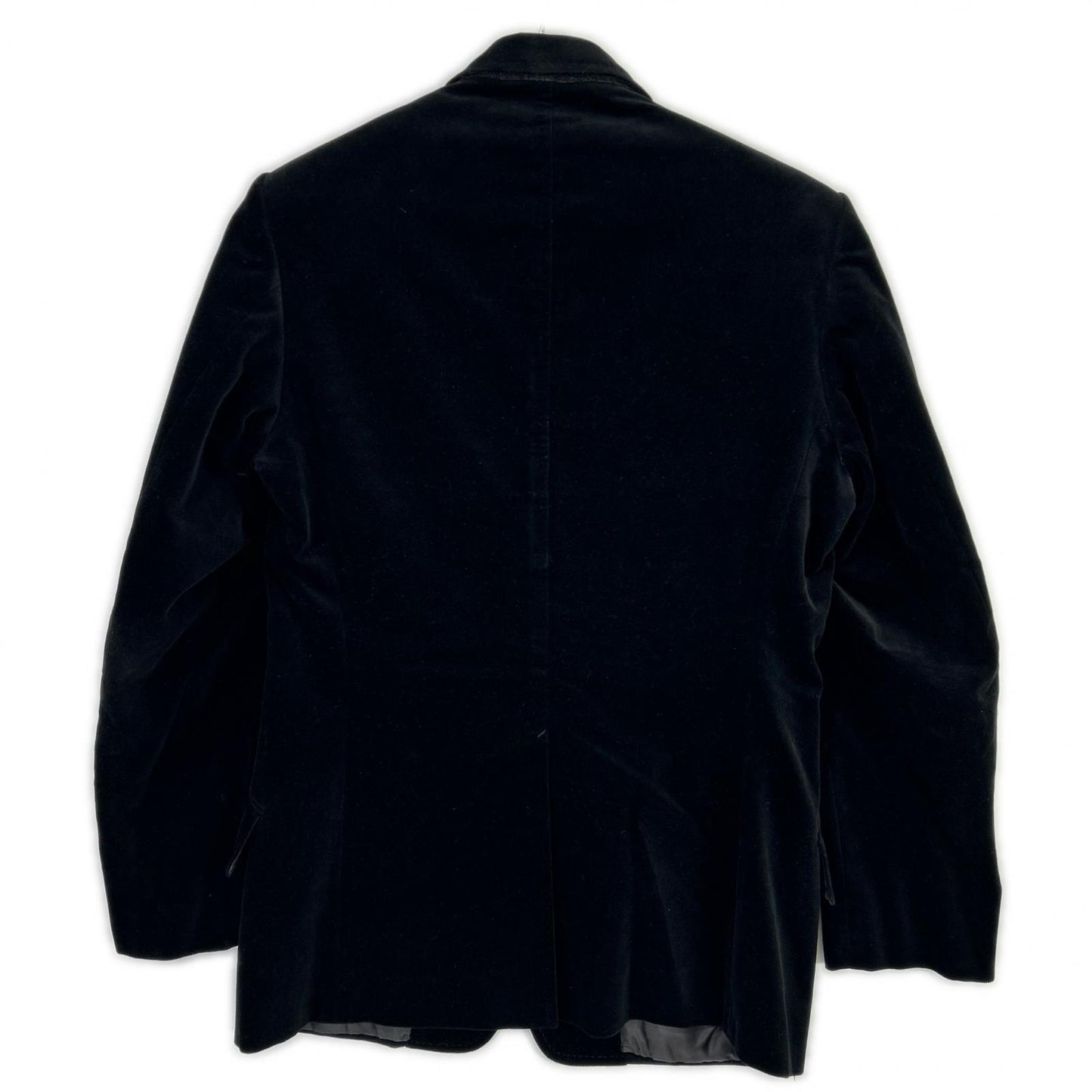 JILSANDER Black Velour Tailor Made 3B Blazer Size 44