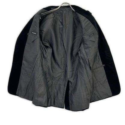 JILSANDER Black Velour Tailor Made 3B Blazer Size 44