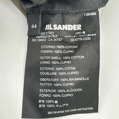JILSANDER Black Velour Tailor Made 3B Blazer Size 44