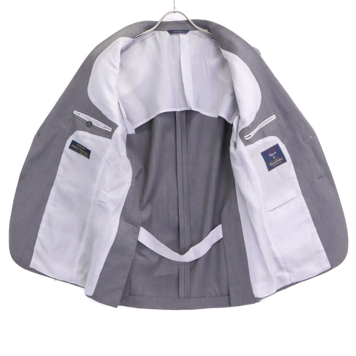 Brooks Brothers Wool 2B Tailored Jacket Gray Size 46