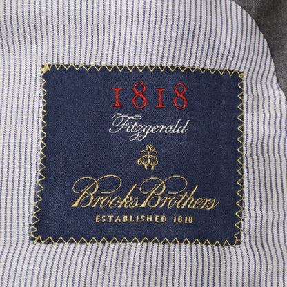 Brooks Brothers Wool 2B Tailored Jacket Gray Size 46