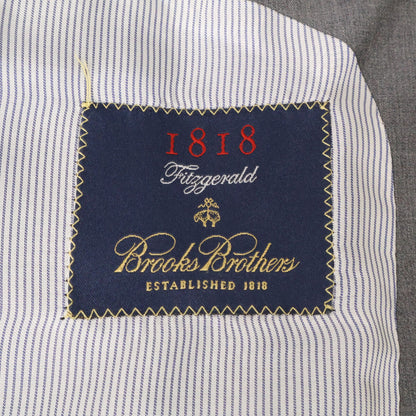 Brooks Brothers Wool 2B Tailored Jacket Gray Size 46