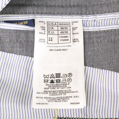 Brooks Brothers Wool 2B Tailored Jacket Gray Size 46