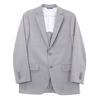 Brooks Brothers Wool 2B Single Suit Gray Size 46