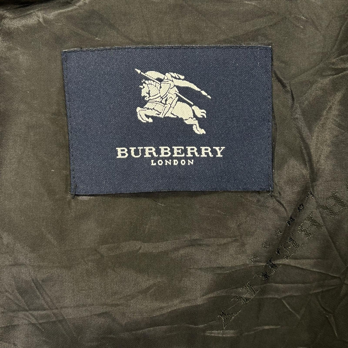 Burberry LONDON Padded Half Coat Navy