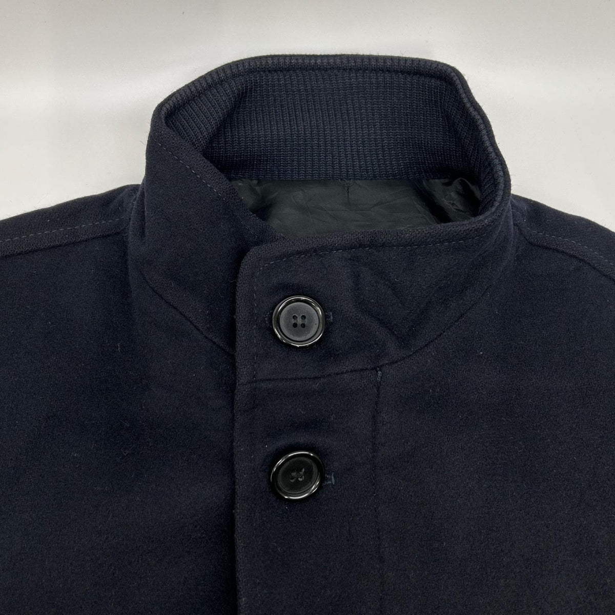 Burberry LONDON Padded Half Coat Navy