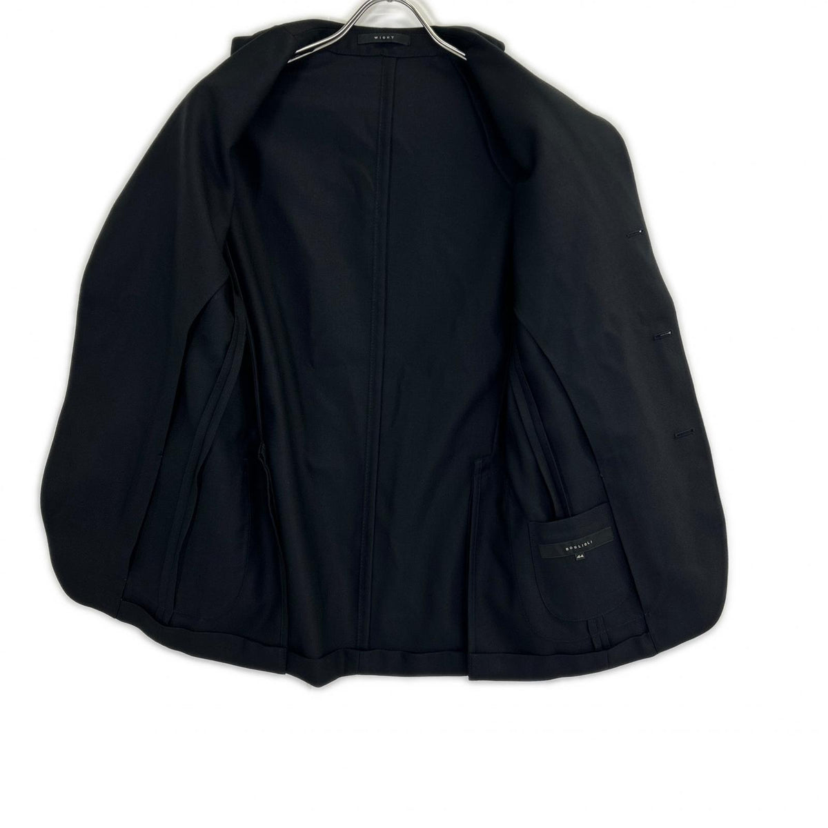 BOGLIOLI Wight Wool Tailored Blazer Black Size 44