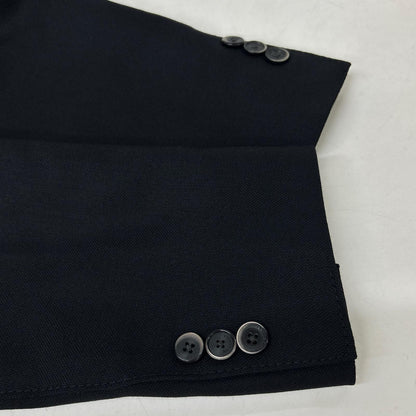 BOGLIOLI Wight Wool Tailored Blazer Black Size 44