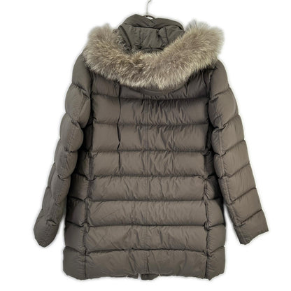 HERNO Legend Il Parka Down Coat Brown Size 46