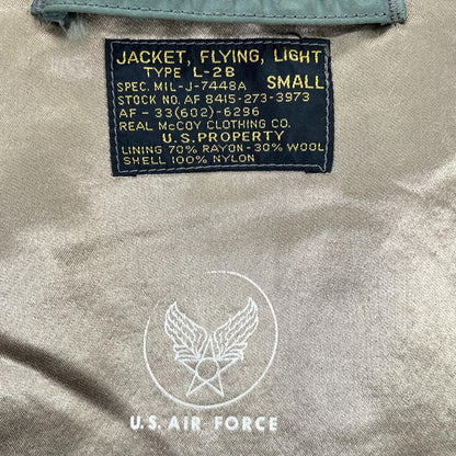 THE REAL MCCOY'S MIL-J-7448A Repro Jacket Khaki Size SMALL