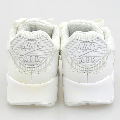 NIKE Women's Air Max 90 Swoosh Chain Sneakers White Size 23