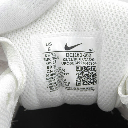 NIKE Women's Air Max 90 Swoosh Chain Sneakers White Size 23