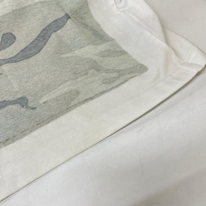 PROJECT G/R Camo Trompe-L'oeil T-Shirt White/Green