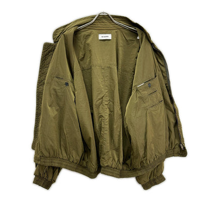 HED MAYNER Khaki Lightweight Bomber Jacket Size S