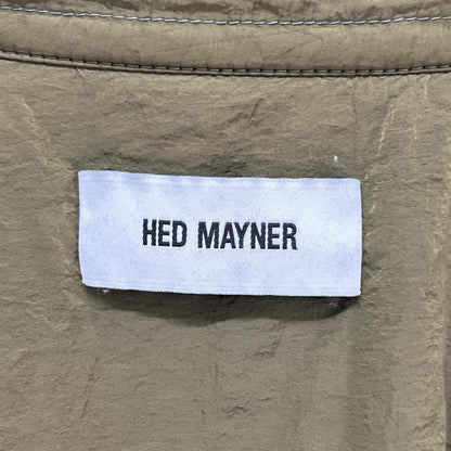 HED MAYNER Khaki Lightweight Bomber Jacket Size S