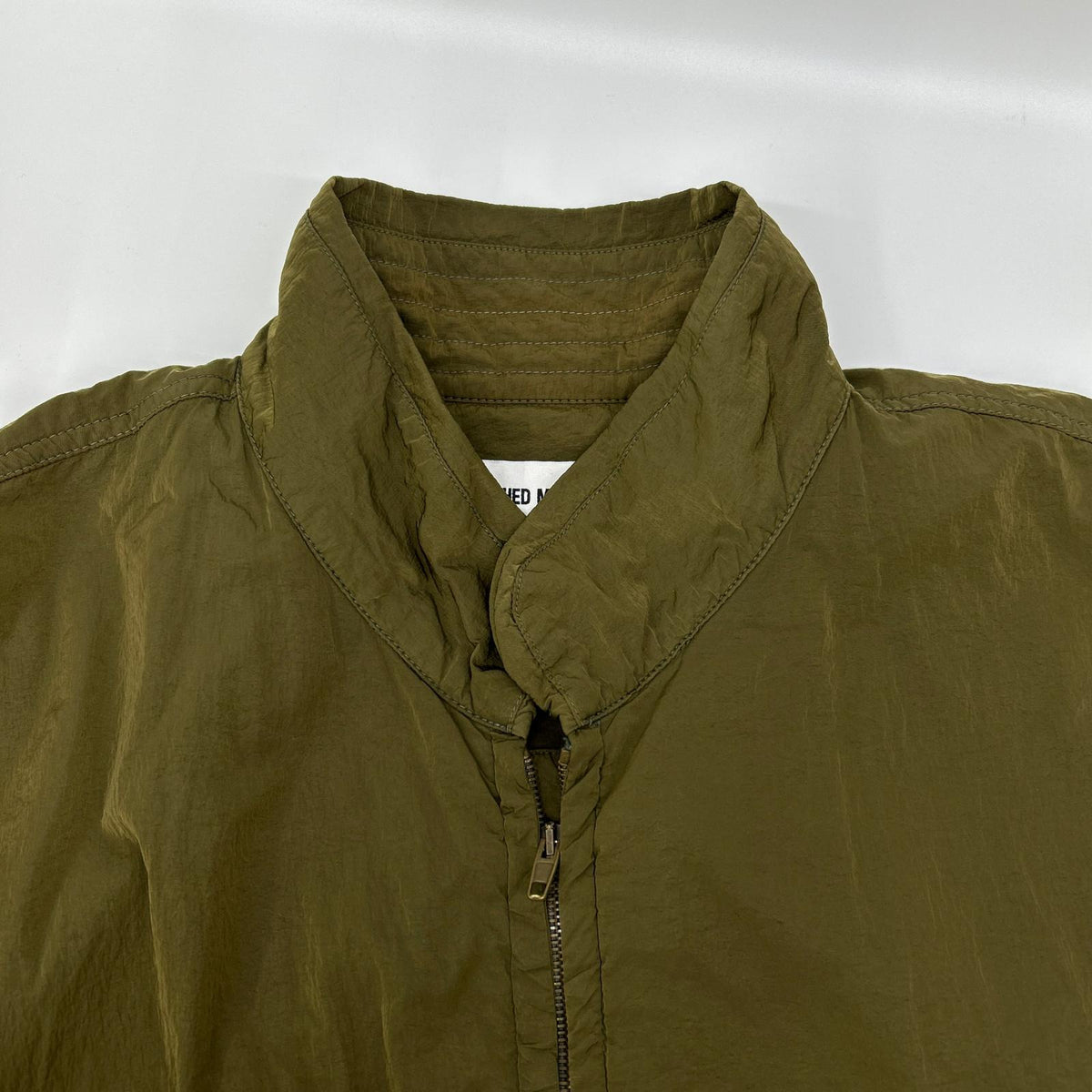 HED MAYNER Khaki Lightweight Bomber Jacket Size S