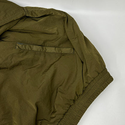 HED MAYNER Khaki Lightweight Bomber Jacket Size S