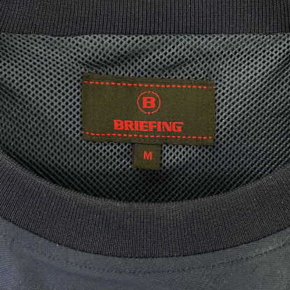 BRIEFING BRG213M20 Mesh Pullover Blue Nylon Size M