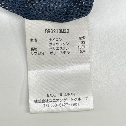 BRIEFING BRG213M20 Mesh Pullover Blue Nylon Size M