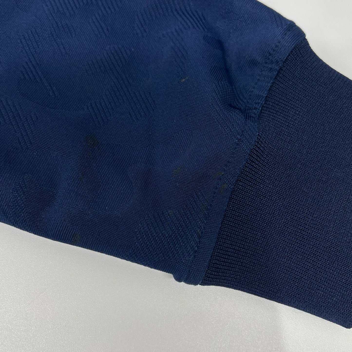 BRIEFING BRG213M20 Mesh Pullover Blue Nylon Size M