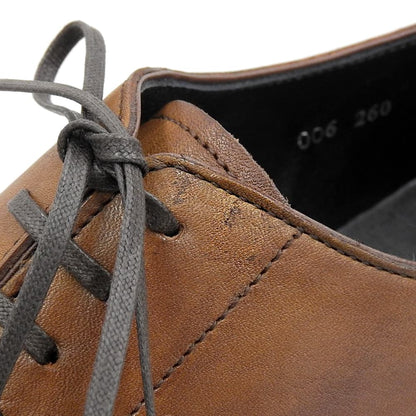 ORIGIO Cap Toe Straight Tip Leather Shoes Brown Sneakers Size 26