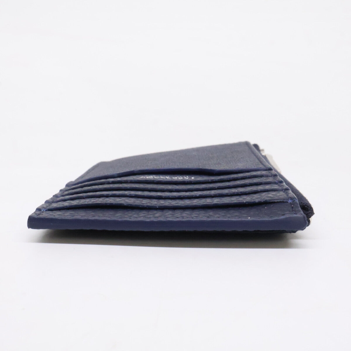 SalvatoreFerragamo Fabric/Calf New Navy Coin Case Size ONE SIZE