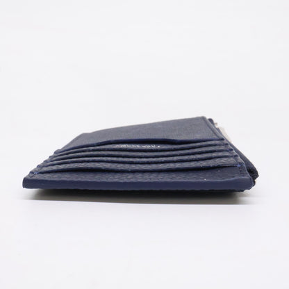 SalvatoreFerragamo Fabric/Calf New Navy Coin Case Size ONE SIZE