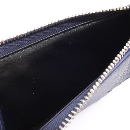 SalvatoreFerragamo Fabric/Calf New Navy Coin Case Size ONE SIZE