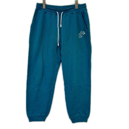 Louis Vuitton IHN Blue Embroidered Cotton Sweatpants Size M